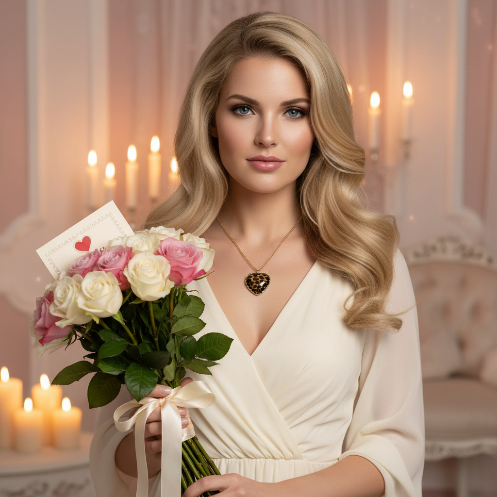 Pendentif fantaisie en forme de coeur tigré nacrelune.com pendentif