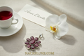 pendentif argent 925 avec rubis facettés nacrelune.com pendentif