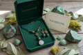 Parure en rubis zoïzite nacrelune.com parure