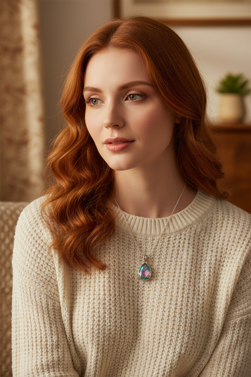 Visuel 4 - Portrait rousse cosy