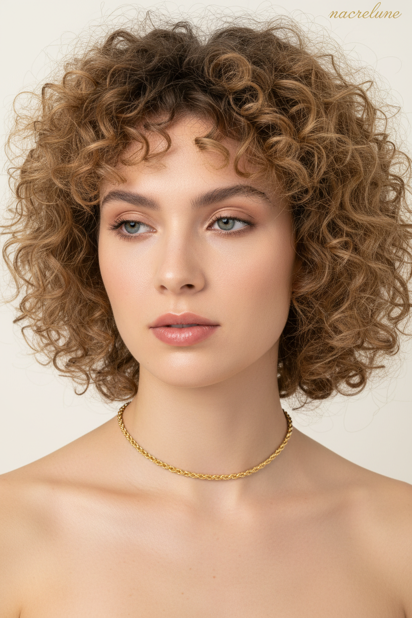 Collier Torsadé Plaqué Or – Chaîne Fine Twisted | NACRELUNE NACRELUNE collier