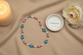 Collier en perles de verre nacrelune.com collier