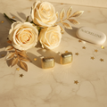 Boucles d'oreille Dorées Forme Carré – Micro-Reliefs & Éclat Luxe | NACRELUNE nacrelune.com boucles d'oreille